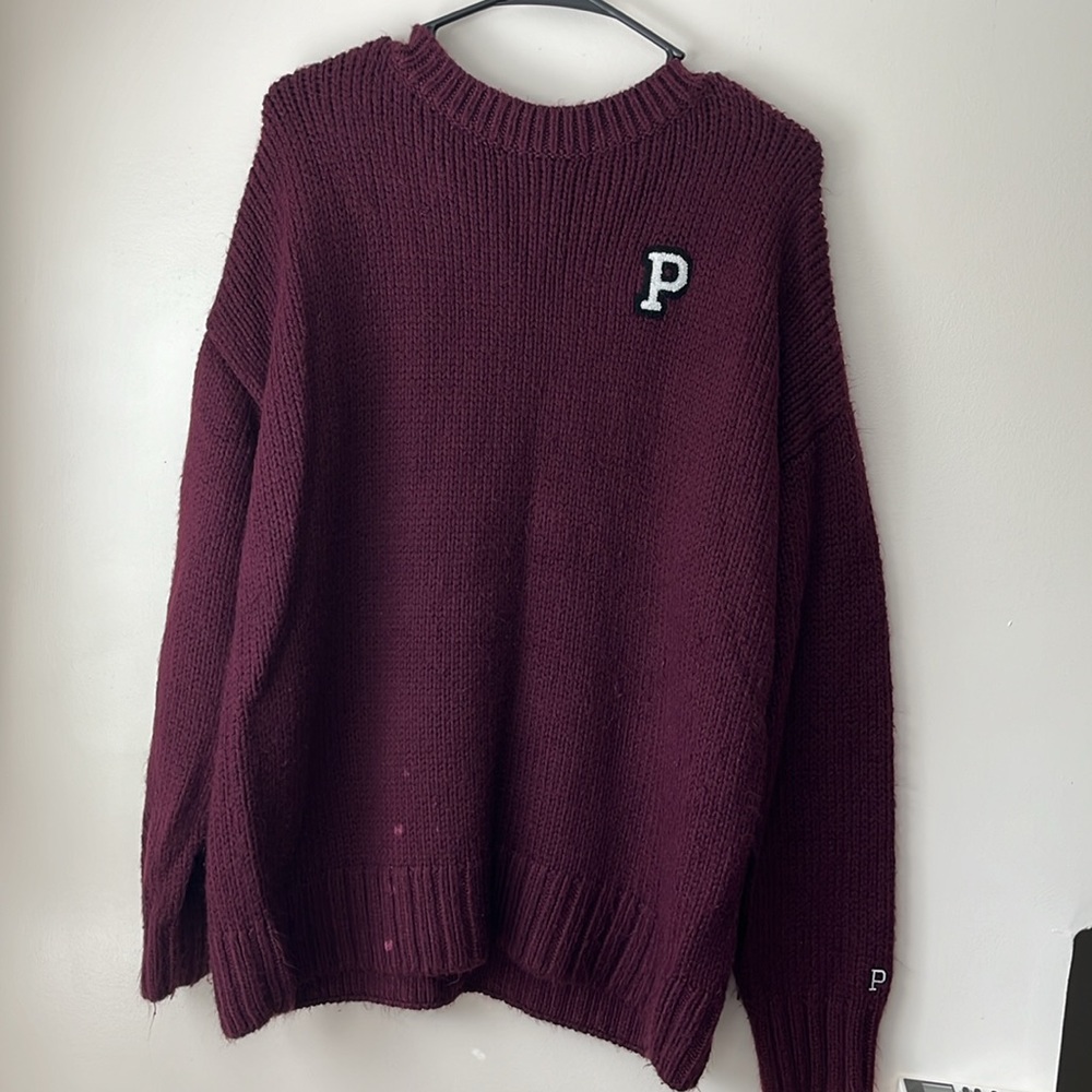 Purple Victoria Secret pink sweater